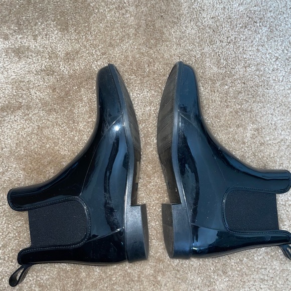 Black rain boots - Picture 2 of 2